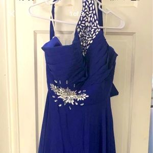 Size 8 Formal royal blue dress